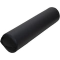 ForPro Black Full Round Bolster Pillow 6R x 26L