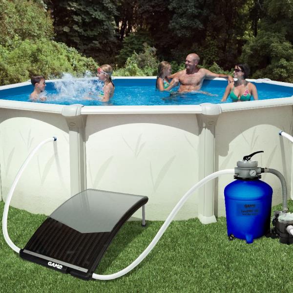 Game | SolarPRO | Curve Solar Heater for Intex & Bestway Pools Retail $249.00