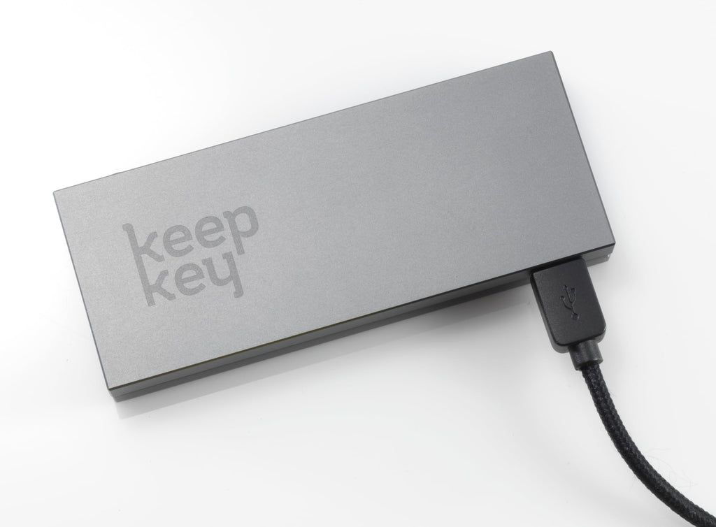 Classic Grey USB-Flash-Drive Offline Hardware Wallet Retail $37.00