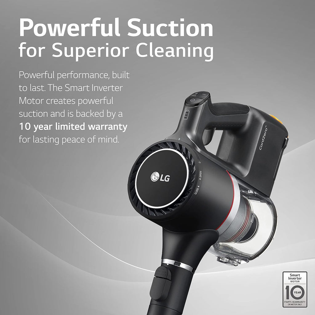 LG CordZero Stick Vacuum Matte Black