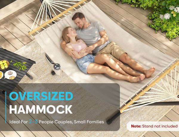 Hammock for Outside, Double Hammocks Without Stand Retail $39.00