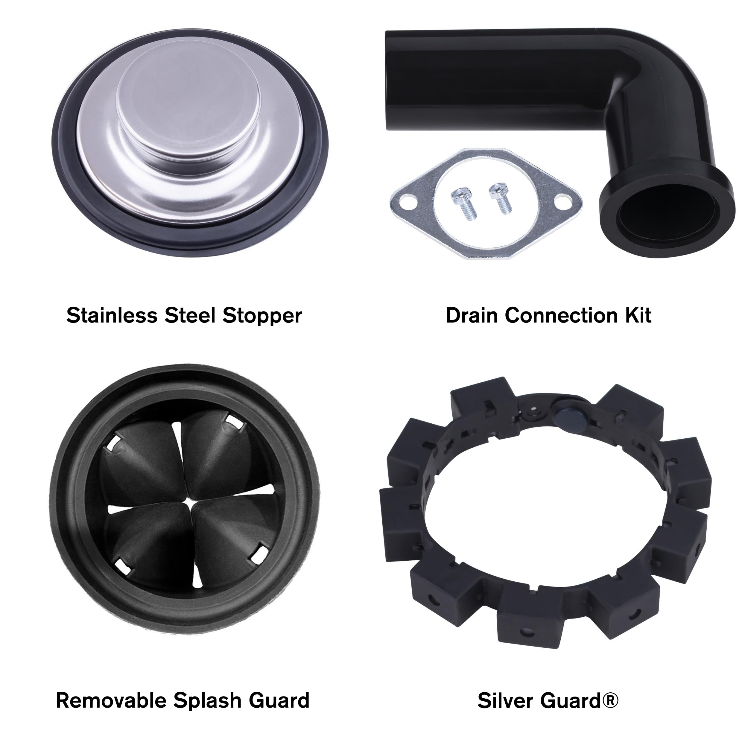American Standard 1.25 HP Stainless Steel Garbage Disposal