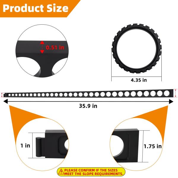 Shower Pitch Kit for Quick Install Sloped Shower Pan with 10 Float Sticks