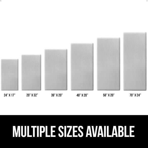 GORILLA GRIP Cushioned Antifatigue Kitchen Mat for Floor, 20x32, Light Gray Retail $46.00