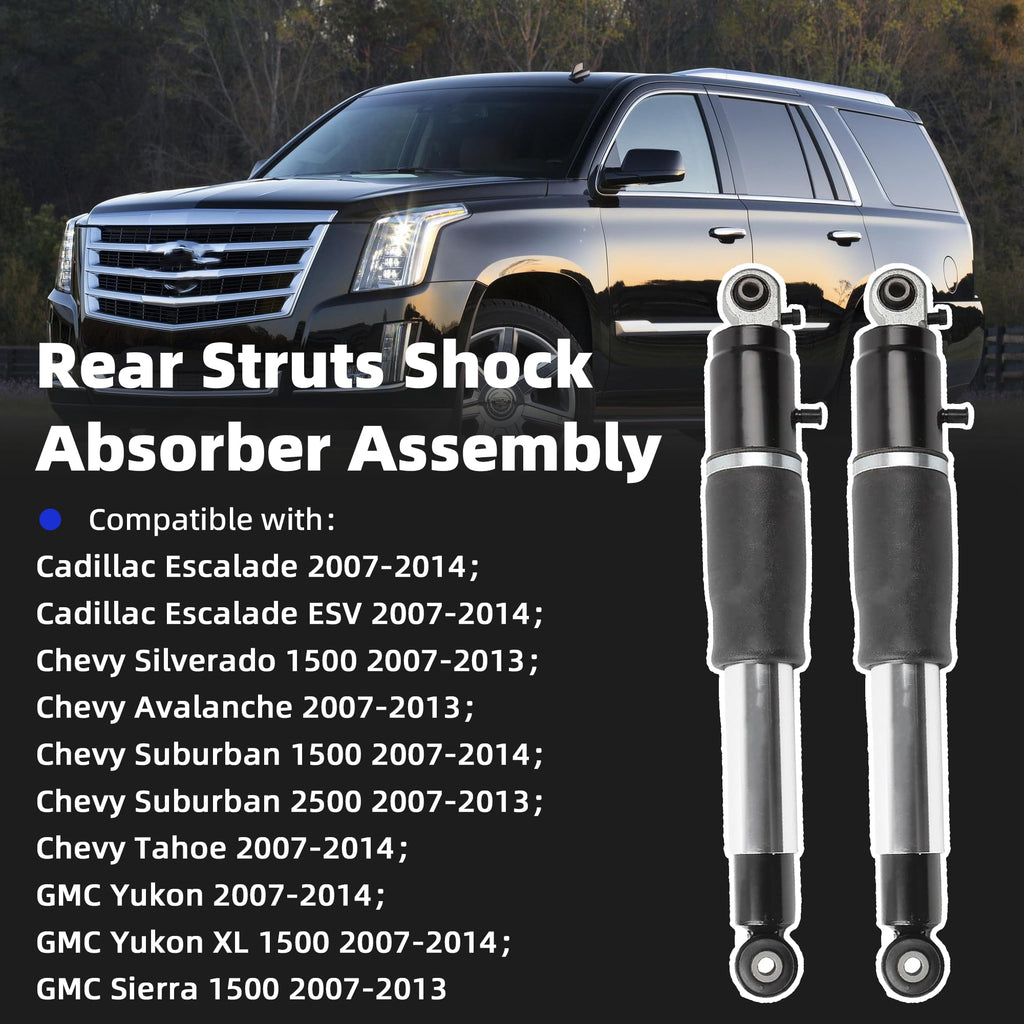 Pcs Rear Struts Shock Absorber for Cadillac Escalade Chevy Suburban Tahoe GMC Yukon 2007-2014