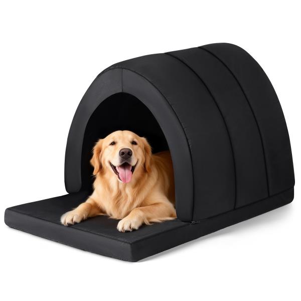 Orthopedic Dog House Indoor Dog Bed House for Large Medium Small Dogs
