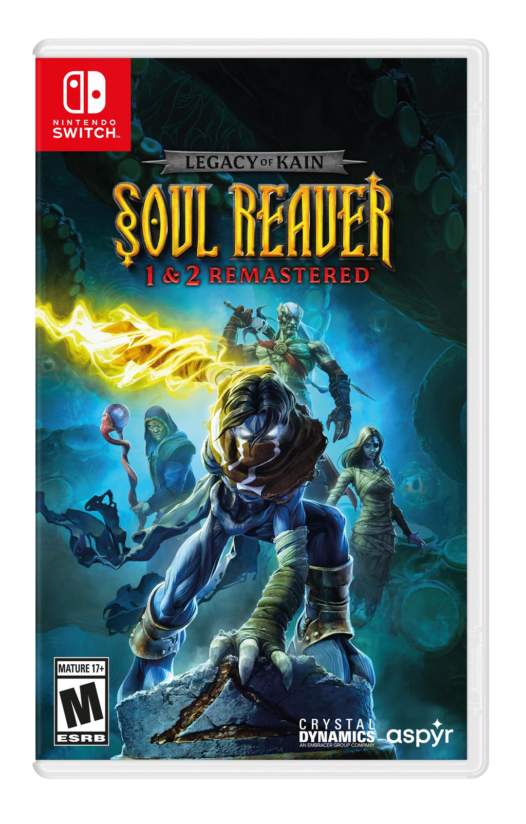 Legacy of Kain Soul Reaver 12 Remastered Nintendo Switch Video Game