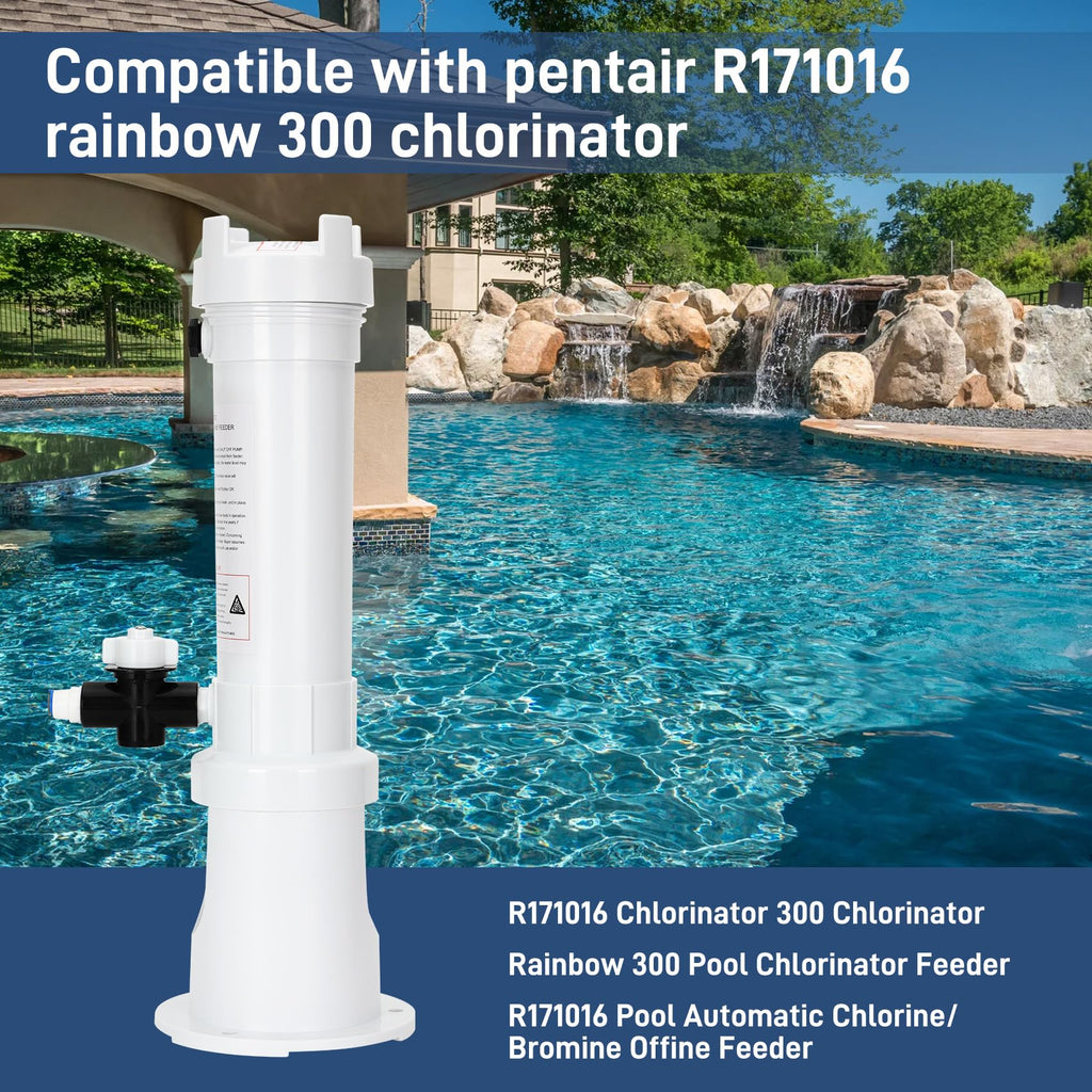 New Lanmun R171016 Automatic Pool Chlorinator Upgraded 72000 Gal Capacity. Retail $68.00