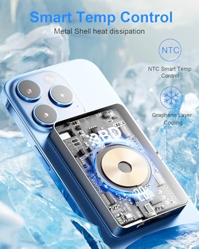 W0585 Magnetic Power Bank Model KR-W0021 Black Retail $17.00