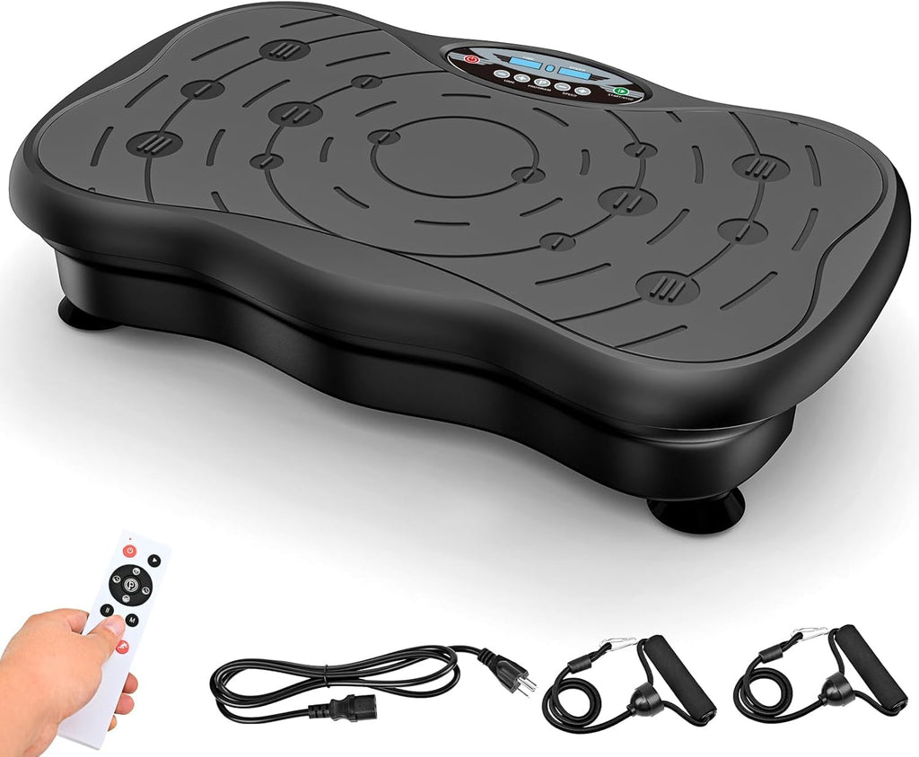 Vibration Plate Exercise Machine for Lymphatic Drainage Weight Loss, Whole Body Workout Vibration Fitness Platform ,Home Training Equipment ,Sport Gym for Weight Loss Fat Burner for Women Men Retail $59.00