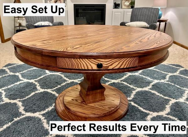 Jasper 390 XLC Router Circle Cutter Jig – Cut 184 Perfect Circles from 7" to 52¾" – Built for Compact, Trim & Cordless Routers – Empower Your Craft with Pro-Grade Precision