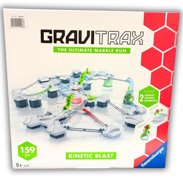 Ravensburger Gravitrax Kinetic Blast Ultimate Marble Run XL Starter Set 159 Pieces