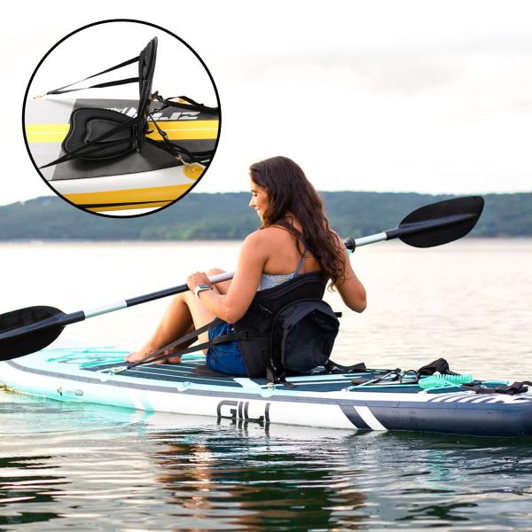Hlogree Kayak Thicken Seat, High Back Deluxe Plus Seat, Storage Bag, 1 Pack Retail $59.00
