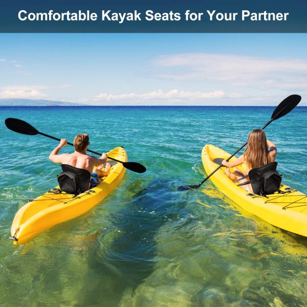 Hlogree Kayak Thicken Seat, High Back Deluxe Plus Seat, Storage Bag, 1 Pack Retail $59.00