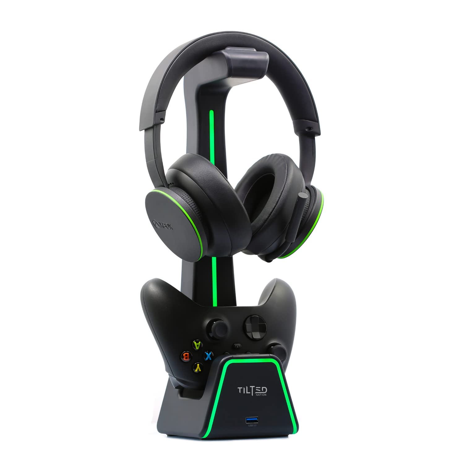Open-Box New Tilted Nation Phantom 3-in-1 Gaming Headset  Controller Charging Stand. Retail $69.00