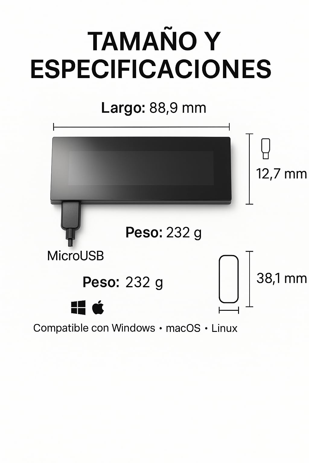 Classic Grey USB-Flash-Drive Offline Hardware Wallet Retail $37.00