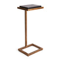 Open-Box New Napa Home  Garden Winston Accent Table - Black IronMarble End Table