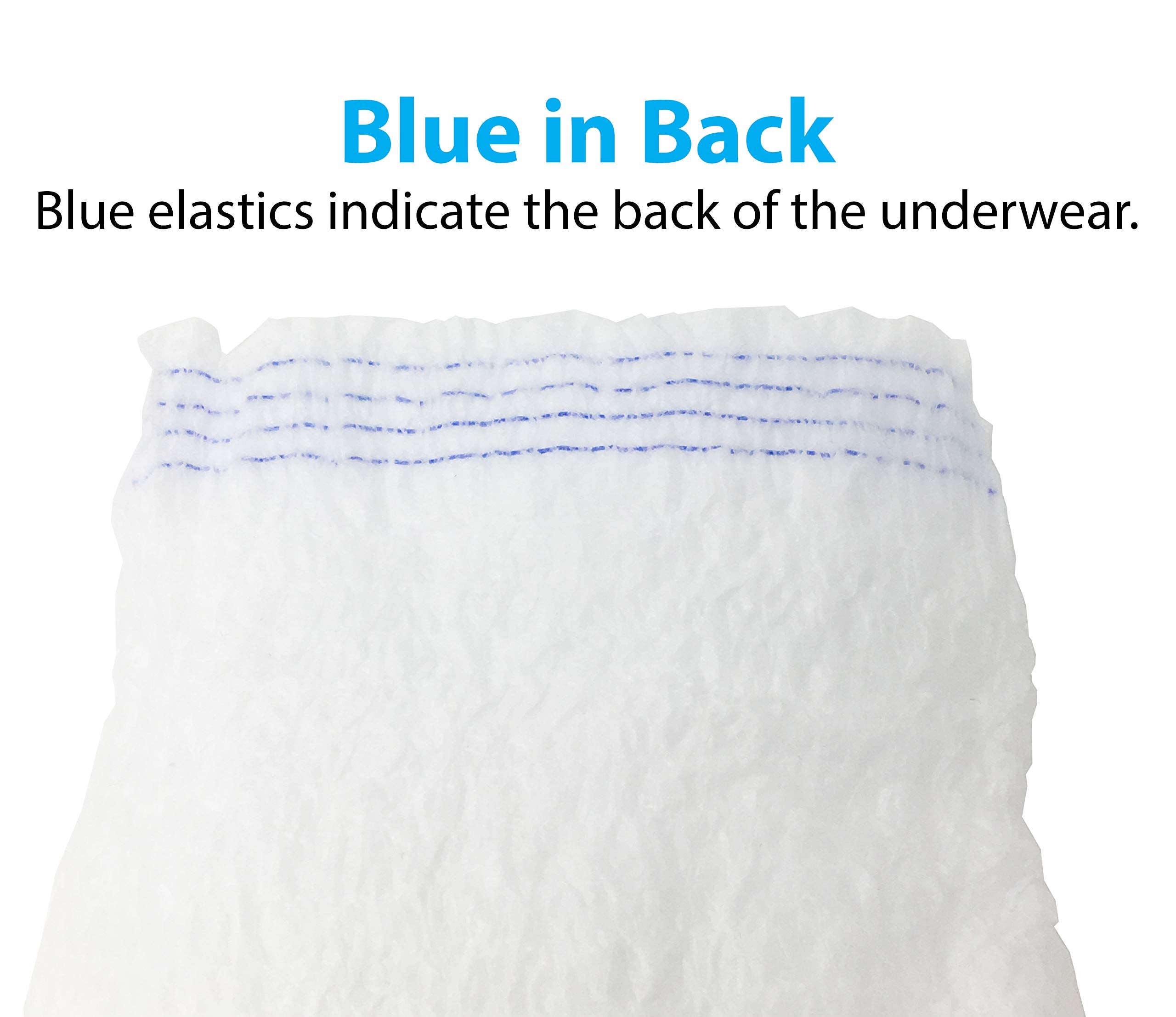 FitRight Ultra Protective Incontinence Underwear Heavy Absorbency Large 40-56 White 20 Count