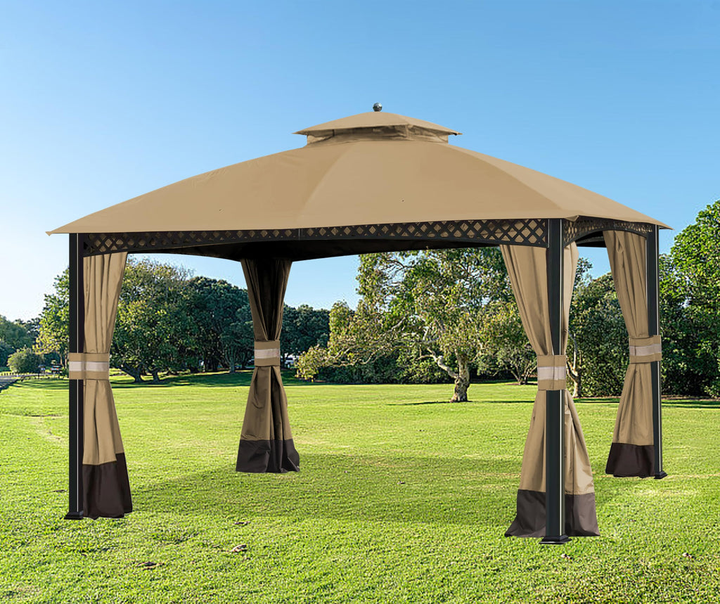Replacement Canopy Cover for Windsor and South Hampton Gazebos Beige - $66.75