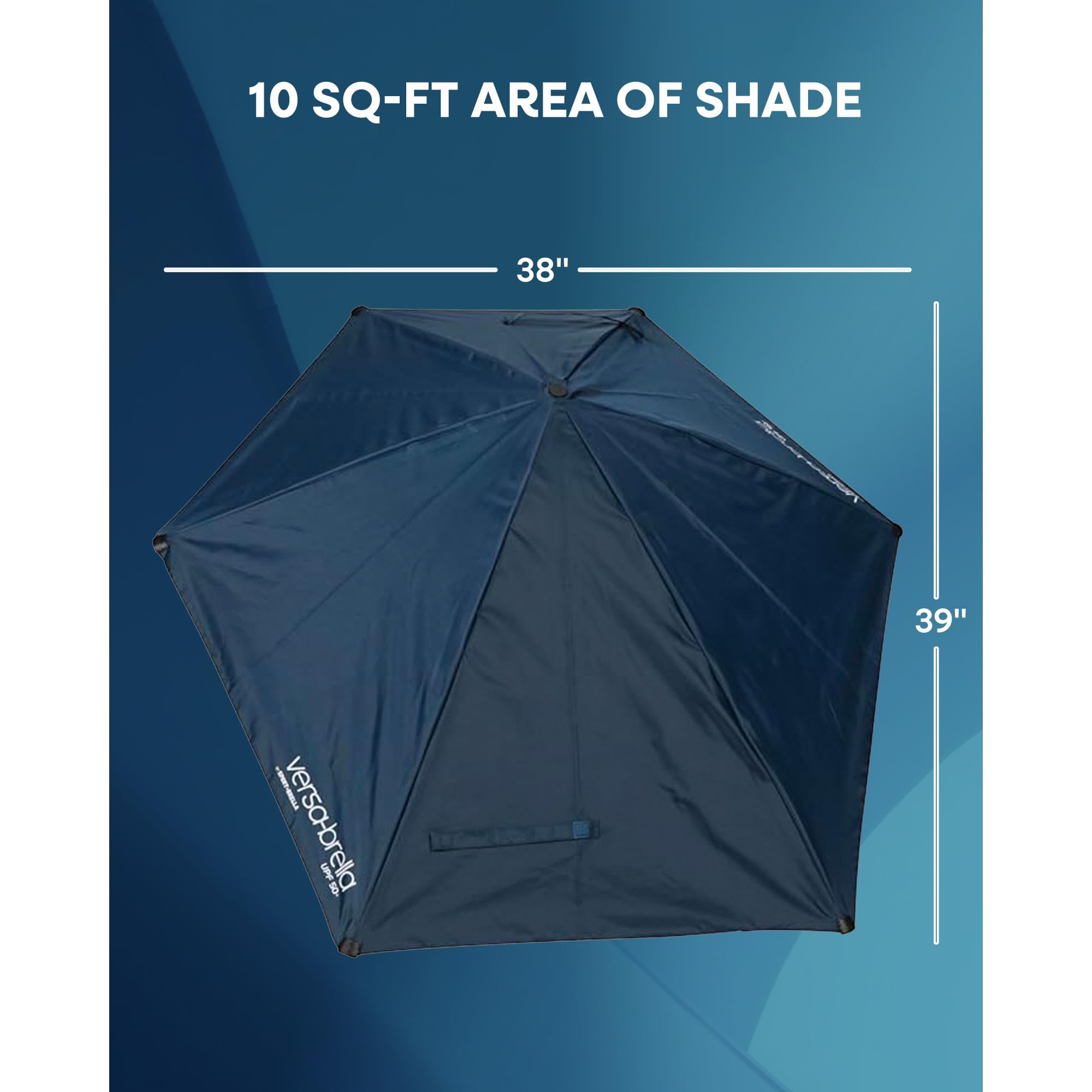 Sport-Brella Versa-Brella Midnight Blue Clamp-On Adjustable Umbrella