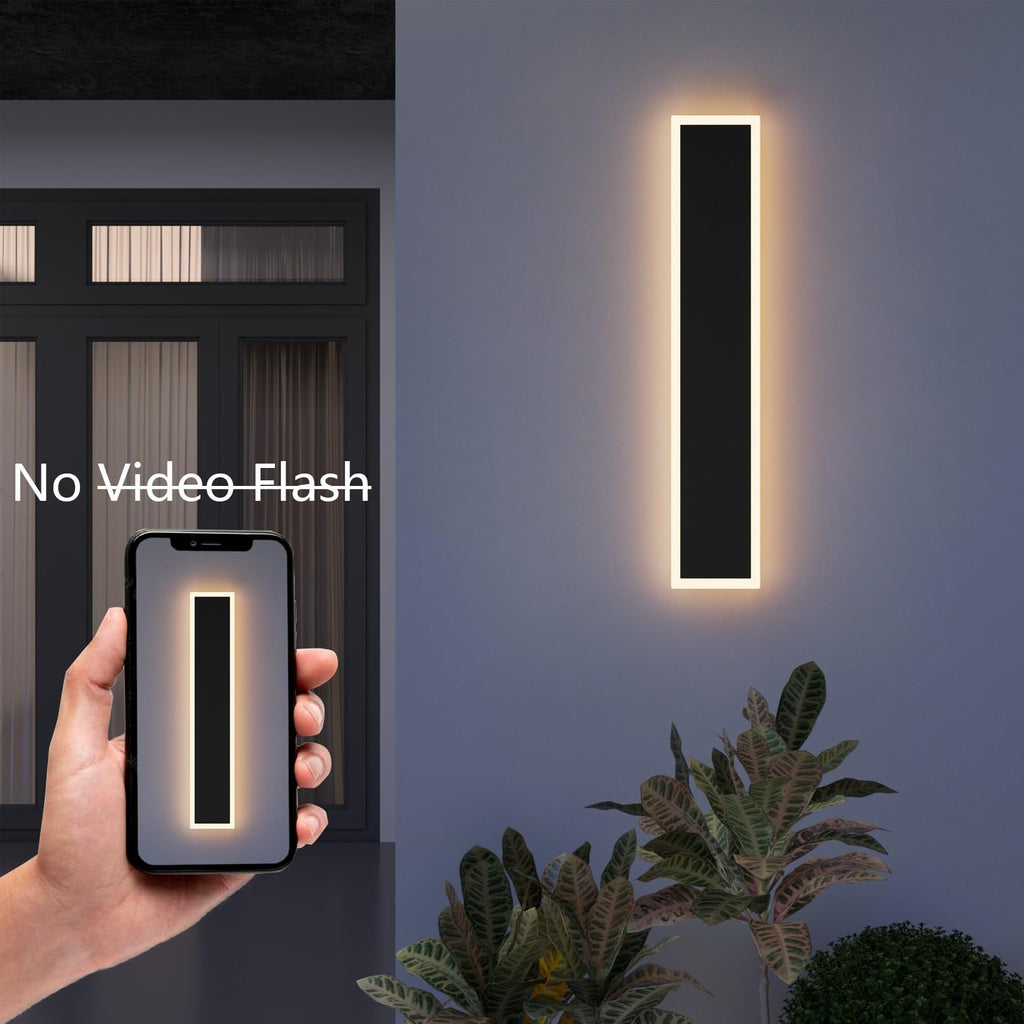 Coinmit Modern 31.5 Outdoor LED Wall Sconce