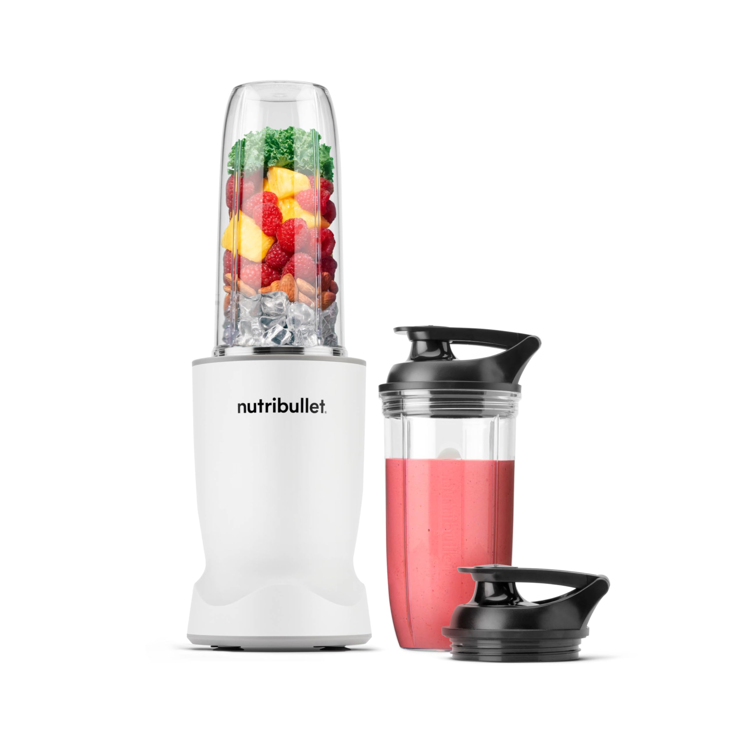 NutriBullet NB50400AW Turbo 1000W Personal Size Blender Matte White
