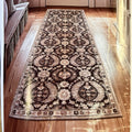 Mohawk Home Zula Runner Rug 30 x 96 Stain Resistant Easy Care BrownTanCream