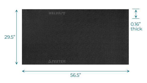 Heavy-Duty Equipment Mat for FreeStep Recumbent Cross Trainer Power10 Rower and FitForm Trainer