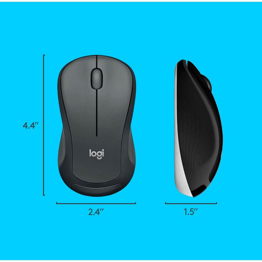 Logitech MK540 Advanced 2.4 GHz Wireless Keyboard and Mouse Set Black