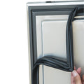 Custom Universal Refrigerator Door Gasket Magnetic Rubber Seal Black - $38.25 Retail $51.00