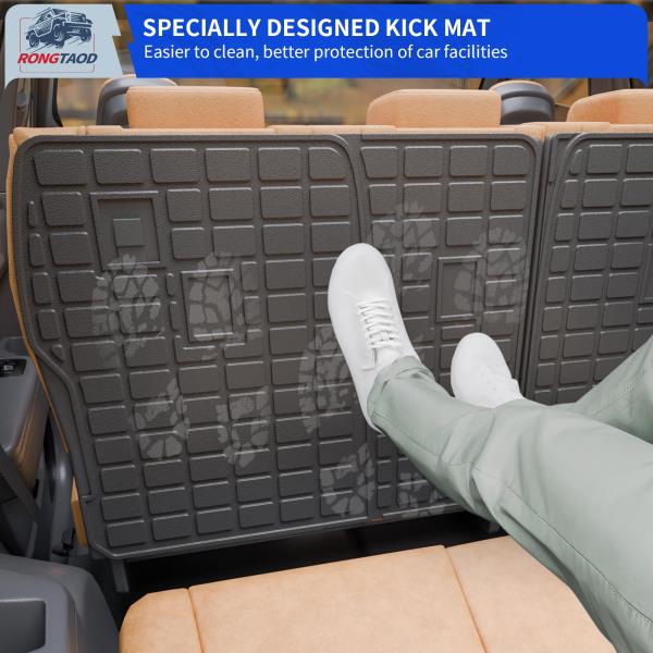 PCS Floor Mats Set for 2024-2026 Hyundai Santa Fe Cargo and Backrest Mats