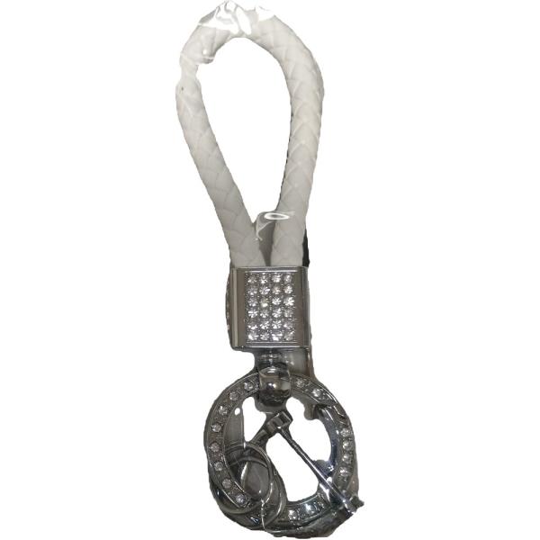 Sparkling Teddy Bear & Car Key Fob Charm Set
