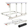 White Folding Bed Assist Safety Rail for Elderly 37L x 20H