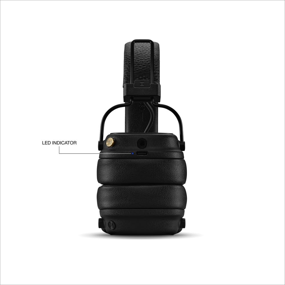 Open-Box New Marshall Major V On-Ear Wireless Bluetooth Headphones - Headphones Retail $159.00