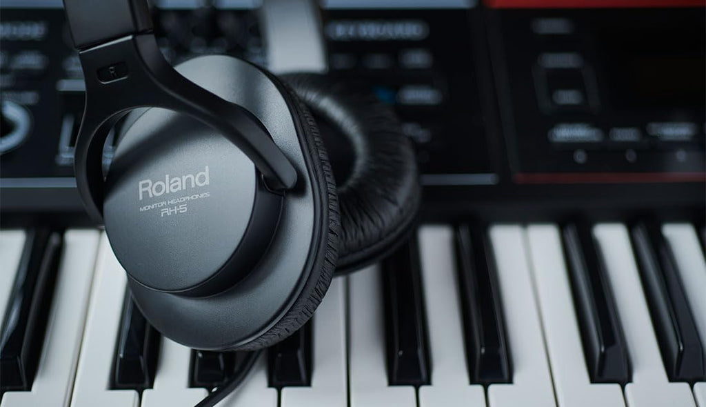 Roland RH-5 Black Over-Ear Headphones