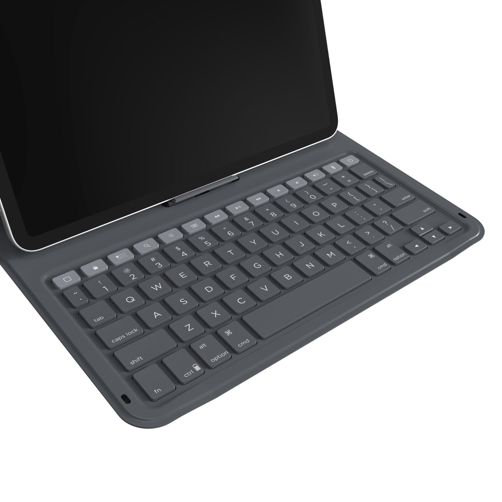 ZAGG Messenger Folio 2 Keyboard Case - Laptop-Style Keys for iPad AirPro 11  Air 10.9 Grey