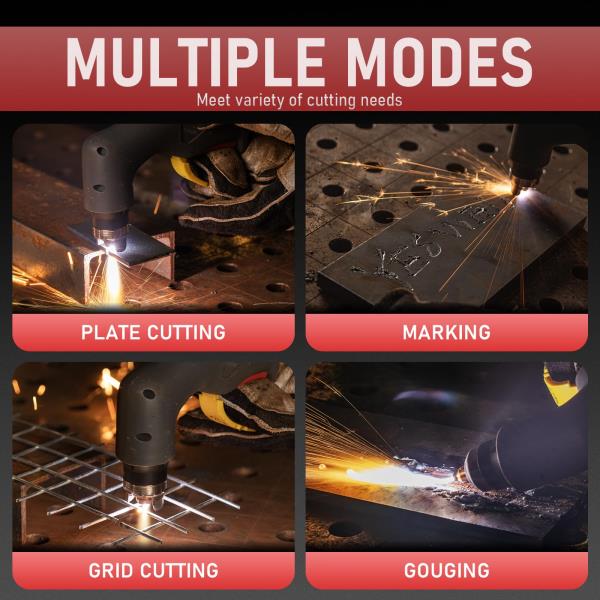 CUT-65DS PLUS 65Amp 110V220V 4-In-1 Plasma Cutting Machine