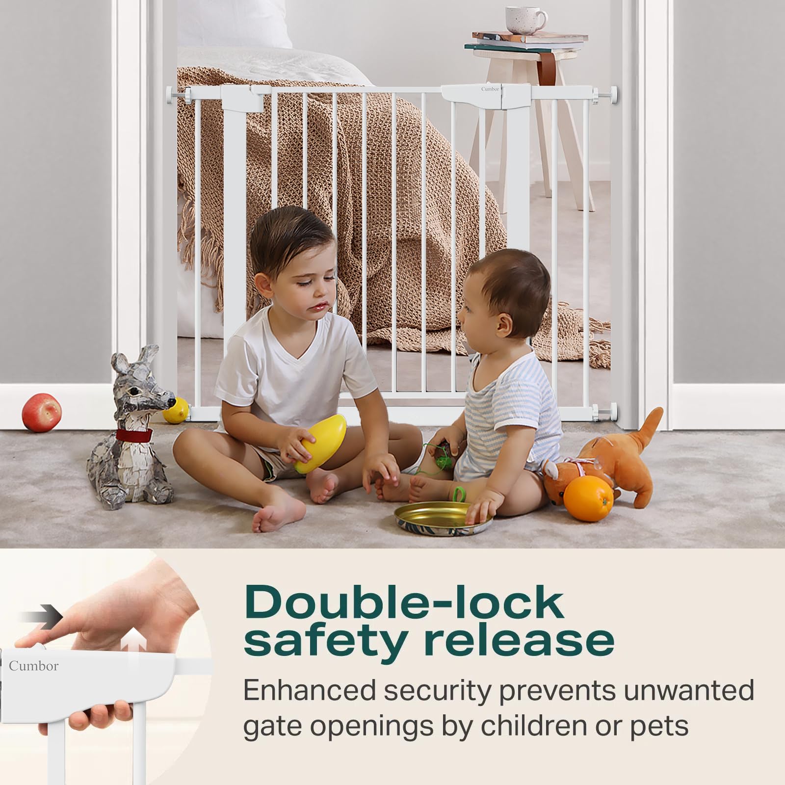 Cumbor 29.7-40.6 Baby Gate $61.50 Retail $61.50