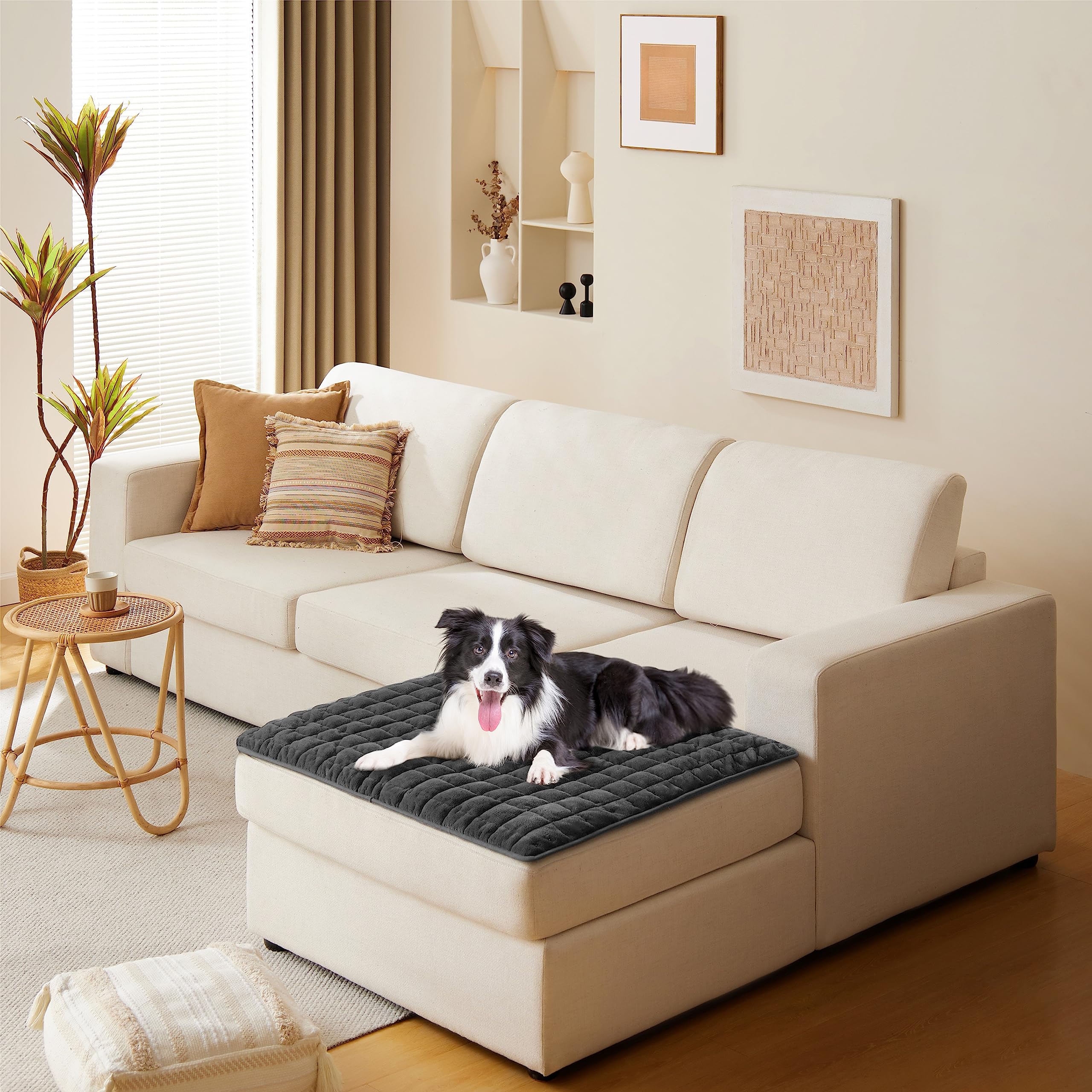New Allisandro Waterproof Non-Slip Pet Mat - Dog Sofa Cover 32x32 Retail $29.00