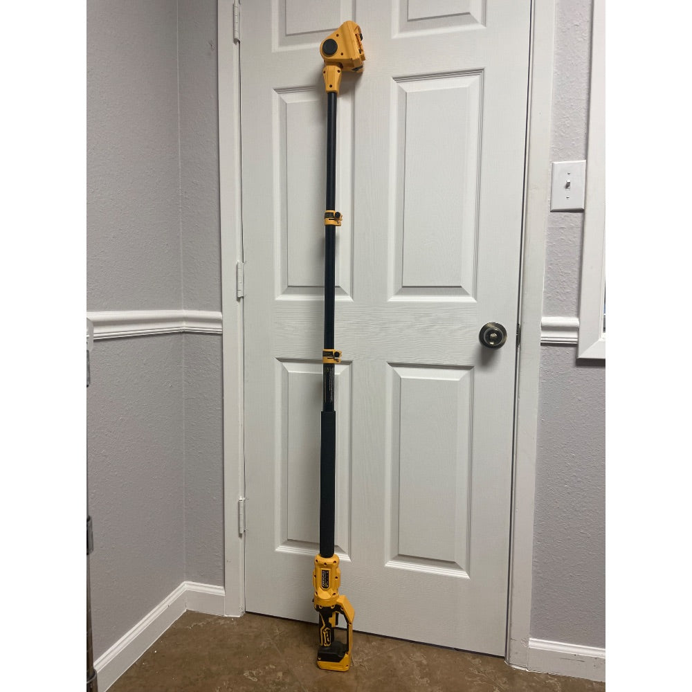 2-IN-1 Cordless 10-Inch Pole Saw & Chainsaw Compatible with DEWALT 20V MAX* Battery, Total Reach of Max 14.5ft, Electric Pole Saw for Tree Trimming Pruning (Tool Only-Battery & Charger not included)
