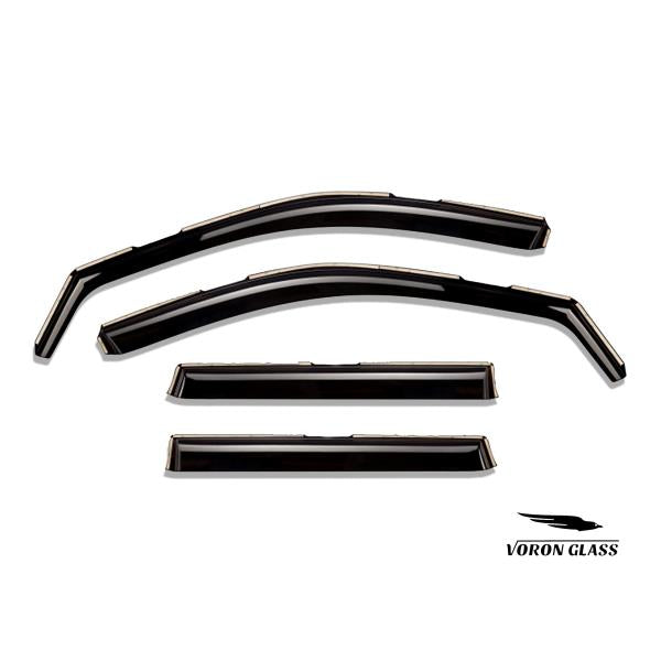 In-Channel Rain Guards for Jeep Grand Cherokee 2011-2021 Window Deflectors 4 Pieces Retail $59.00