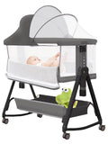 New Jestonten 3-in-1 7-Height Adjustable Baby Bassinet Bedside Sleeper Retail $139.00