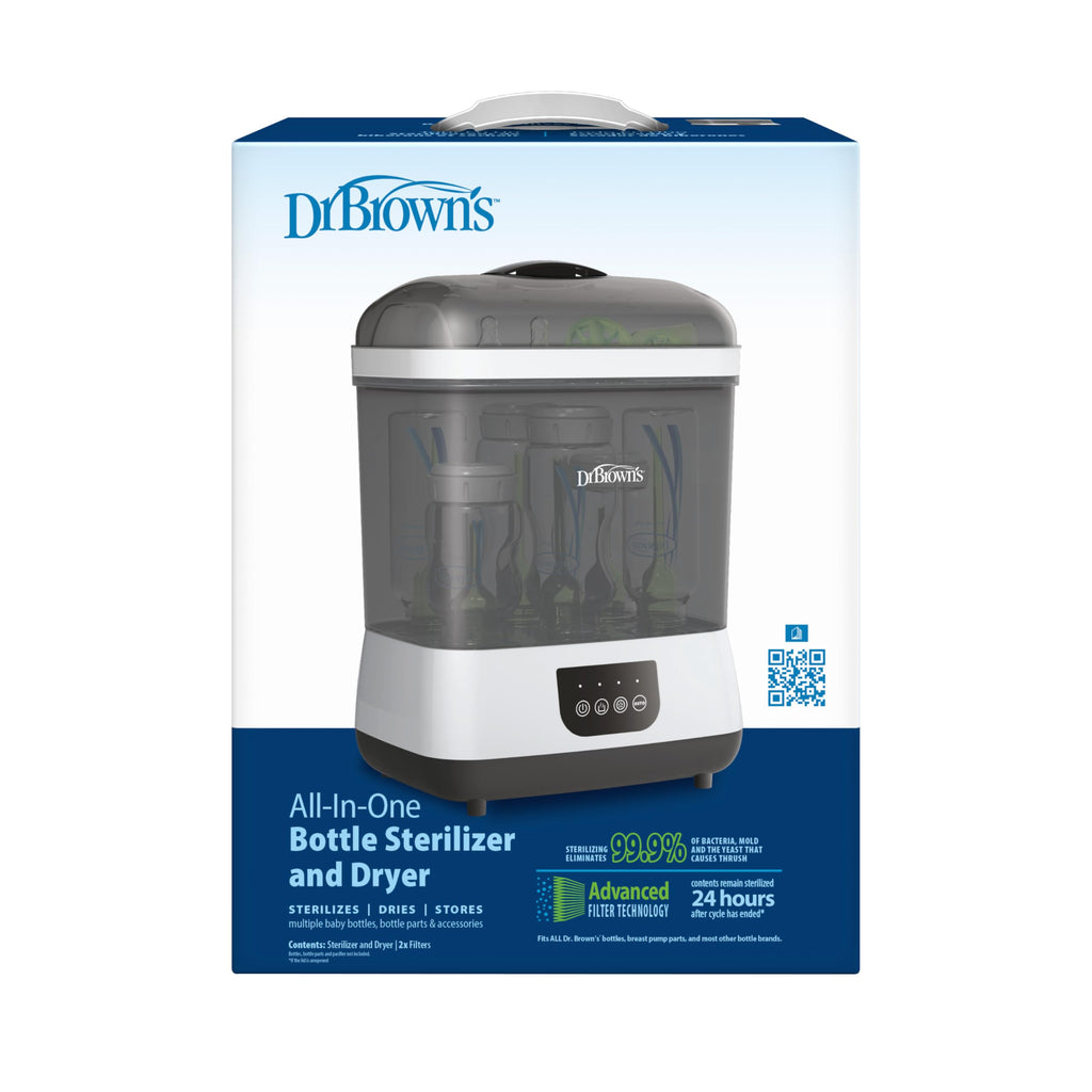 Dr. Brown's All-in-One Sterilizer and Dryer for Baby Bottles, Parts & Other Newborn Essentials Retail $79.00
