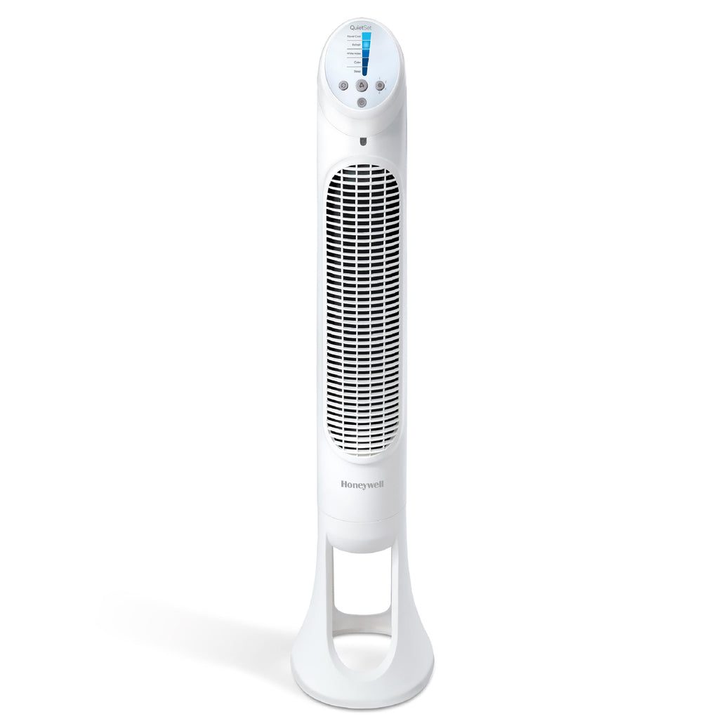 Honeywell QuietSet Whole Room Oscillating Tower Fan with Remote, White, HYF260 Retail $56.00