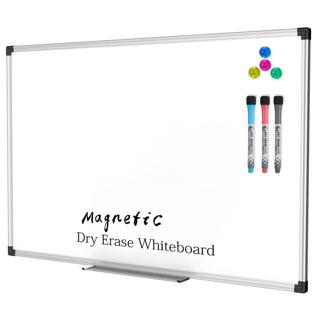 Open-Box New XBoard Magnetic Dry Erase Board 36 x 24 Double Sided Silver Frame Retail $33.00