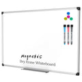 Open-Box New XBoard Magnetic Dry Erase Board 36 x 24 Double Sided Silver Frame Retail $33.00