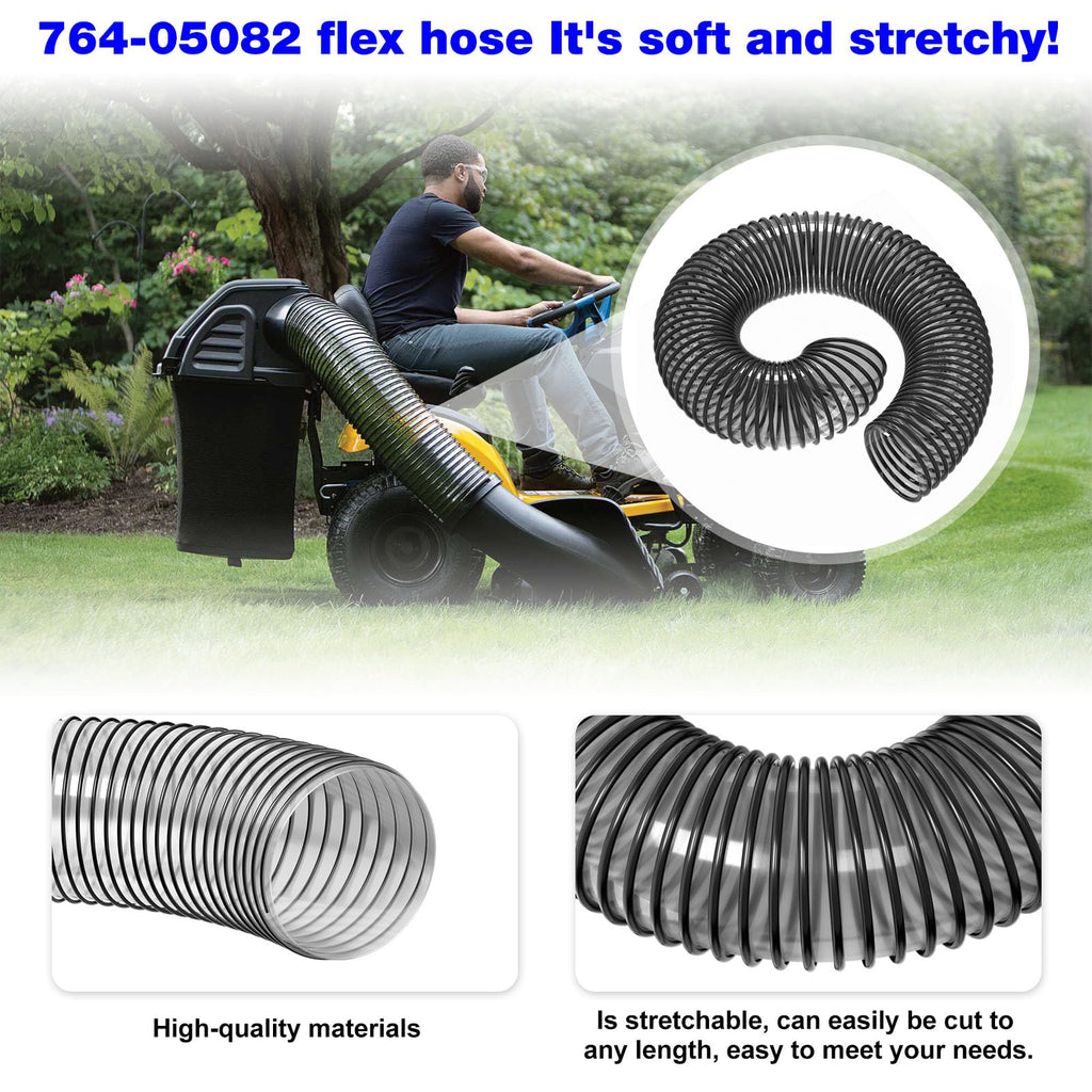 Bagger Flex Hose Replacement for Cub Cadet Riding Mower 8 x 47.5 $44.25
