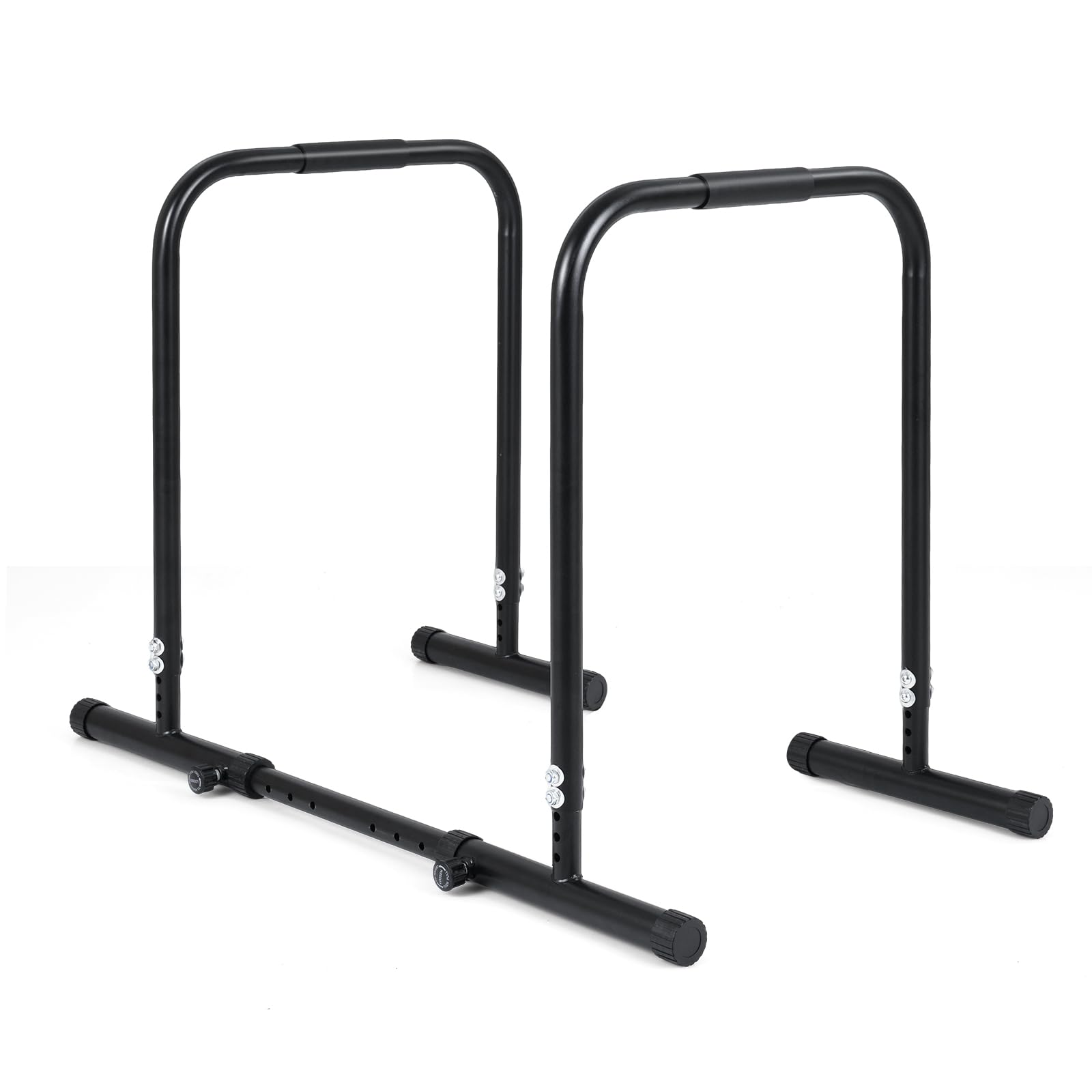 New Goplus SU-38872BK-PS Adjustable Heavy Duty Dip Bar 660 LBS Capacity Retail $52.00