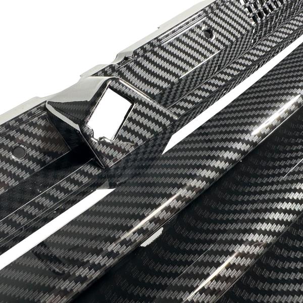 Upper Front Hood Bumper Grill Mesh with Hood Notch Filler for 1999-2005 VW JettaBora MK4