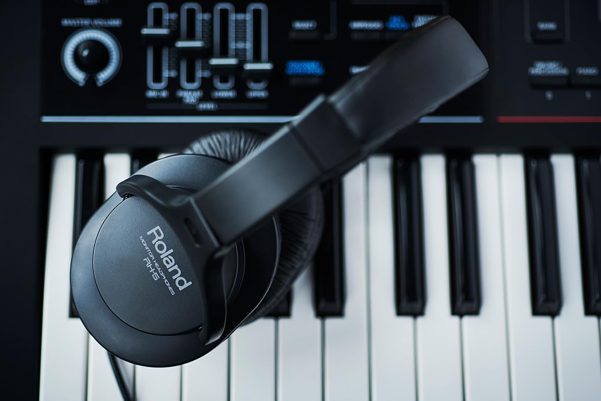 Roland RH-5 Black Over-Ear Headphones